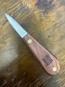 Wooden Oyster Shucking Knife