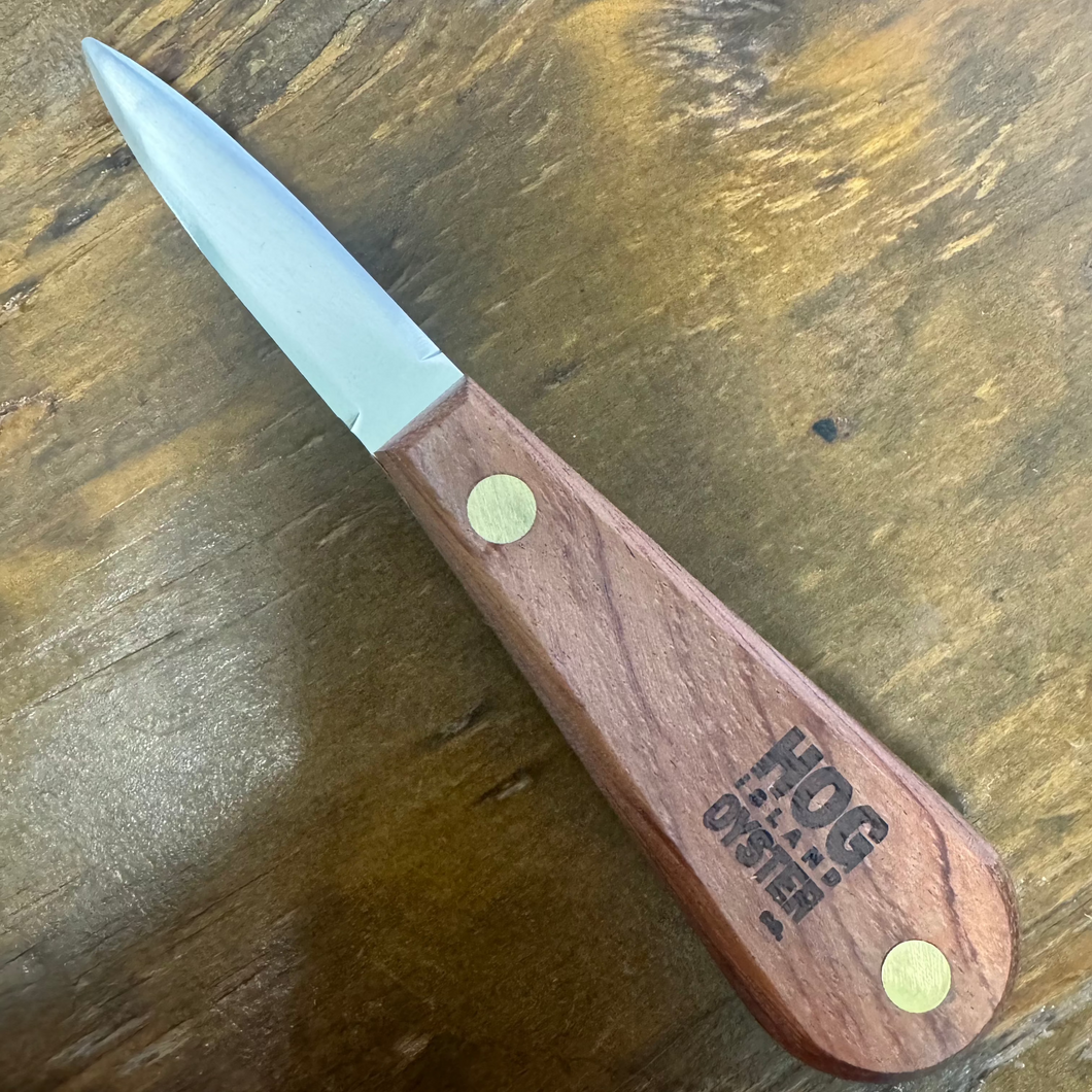 Wooden Oyster Shucking Knife