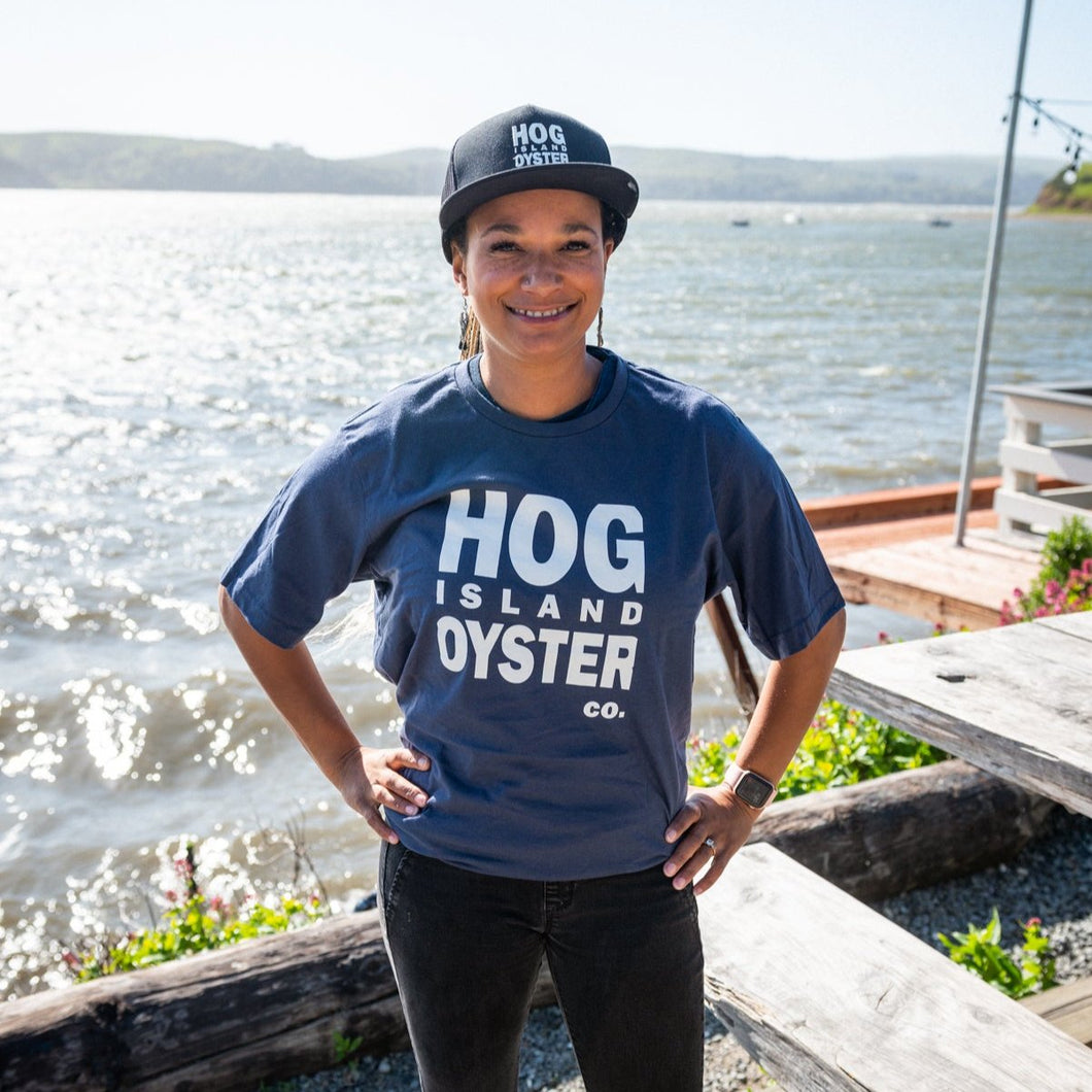 Short Sleeve Hog Island Classic Logo Tee