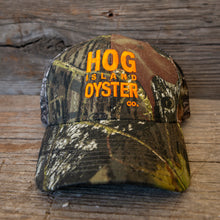 Load image into Gallery viewer, Hog Island Camo Trucker Hat