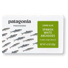 Load image into Gallery viewer, Lemon Olive Spanish White Anchovies